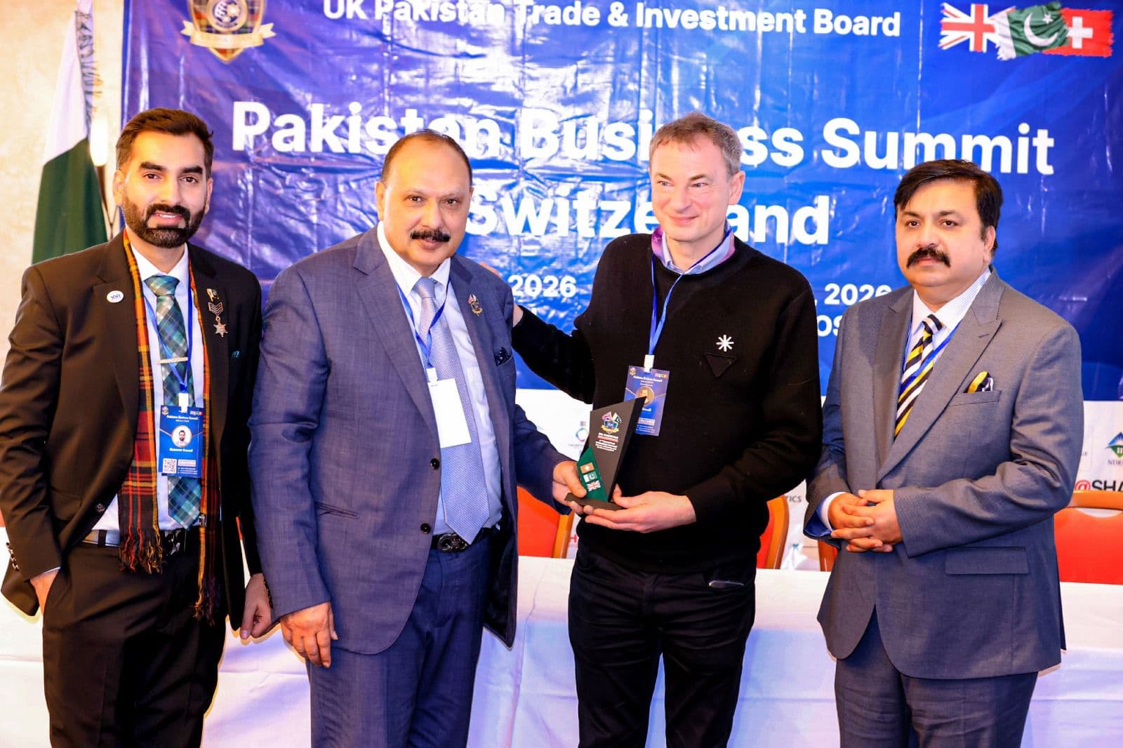 An award presented at the organisers' previous summit, Switzerland, January 2026